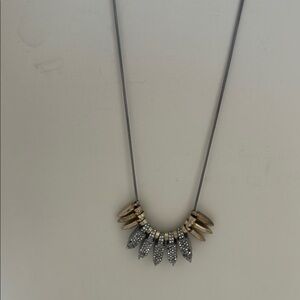 Madewell Silver and Gold Bohemian Necklace